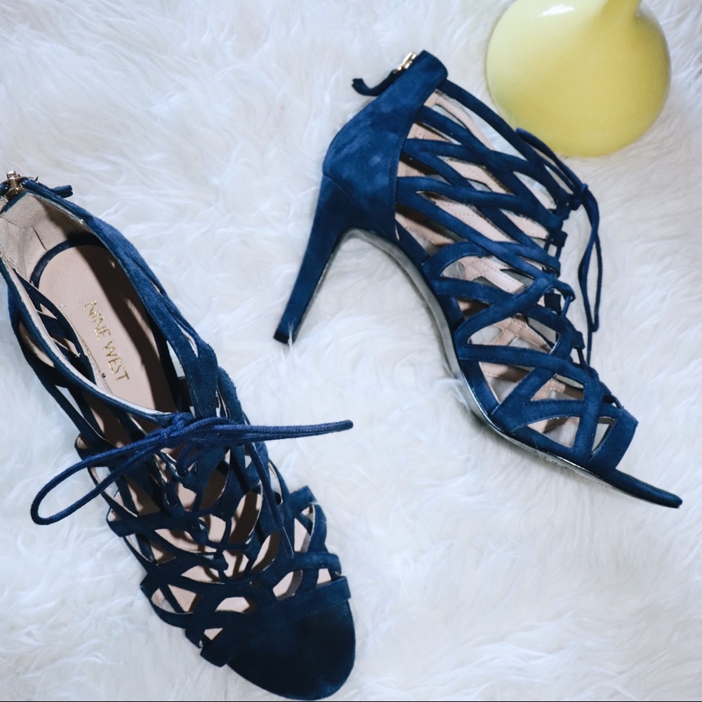 Nine West “Authority" Suede Sandal